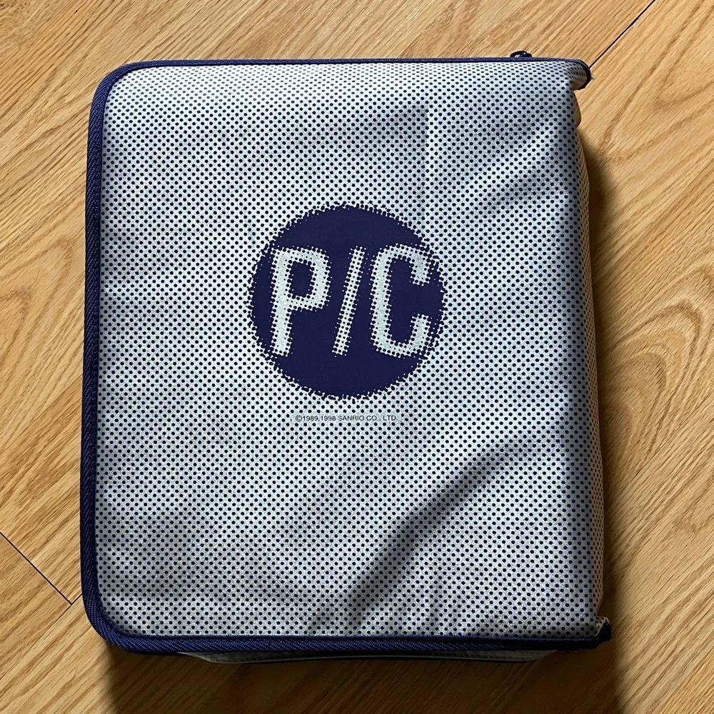 Sanrio Pochacco Purple and Gray Binder